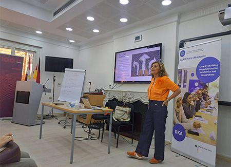 ورشة تدريبية نظمتها الهيئة الألمانية DAAD