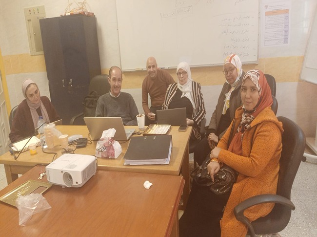 اجتماع مركز ضمان الجودة بمدينة الثقافة والعلوم لمراجعة استيفاء المعايير بالمعاهد