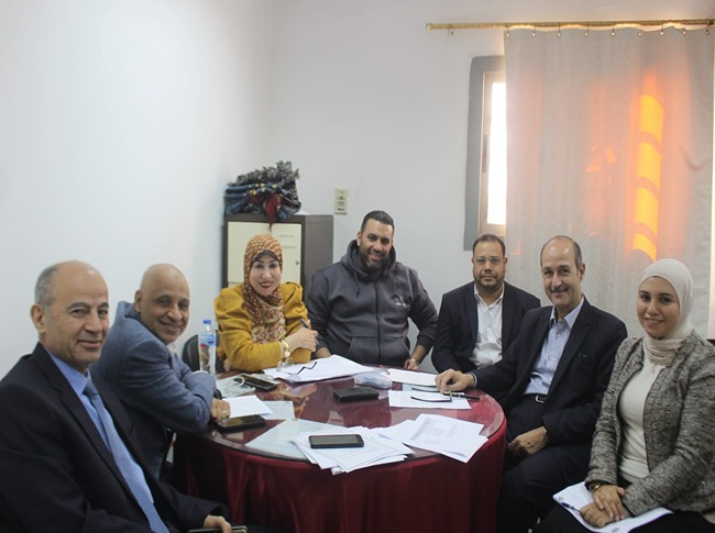 وحدة ضمان الجودة المركزية تتابع أعمال الجودة بالمعهد العالي لتكنولوجيا البصريات