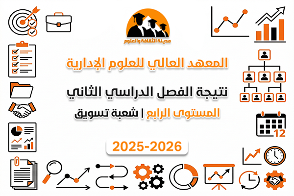 الفصل الدراسي الثاني | المستوى الرابع | تسويق