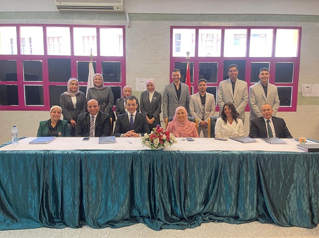 تميز وإبداع في مناقشات مشروعات تخرج طلاب التسويق بالمعهد العالي للعلوم الإدارية