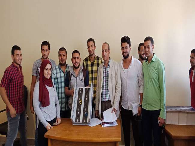 باشراف وائل صلاح وعامر عبد الحكيم ..طلاب هندسة يستعرضون تطبيقاتهم العملية.