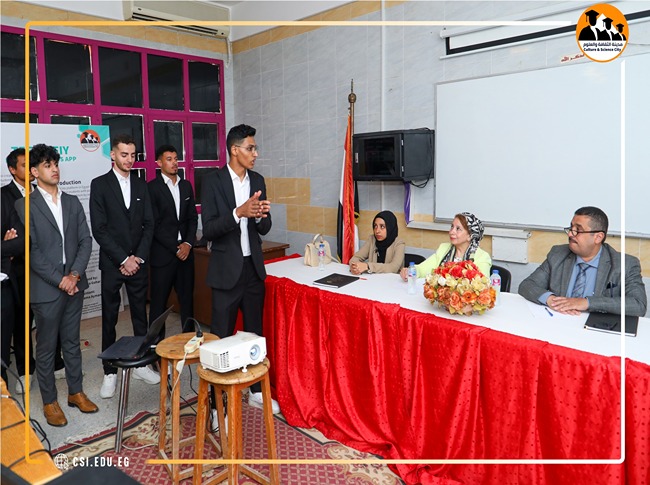 طلاب معهد علوم الحاسب يعرضون مشروعات تخرجهم في يوم علمي مميز