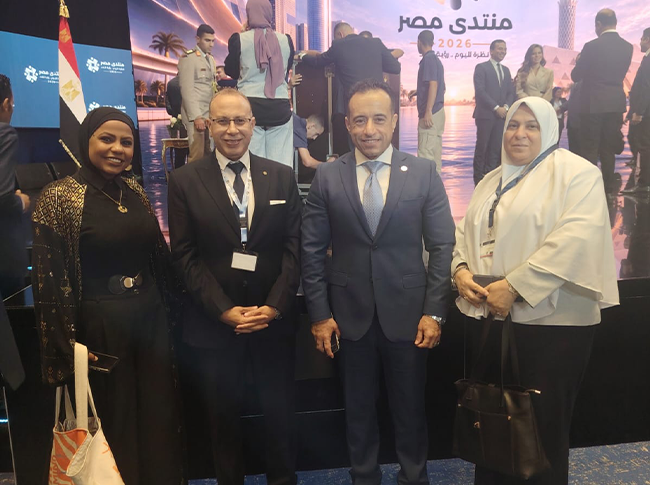 عضو هيئة تدريس بمدينة الثقافة والعلوم تشارك في فعاليات منتدى مصر 2026 بحضور رئيس الجمهورية