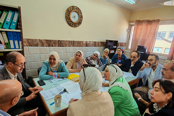 وفد ضمان الجودة يزور المعهد المصري العالي للسياحة والفنادق