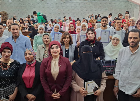 لقاء تعريفي لطلاب الفرقة الأولى