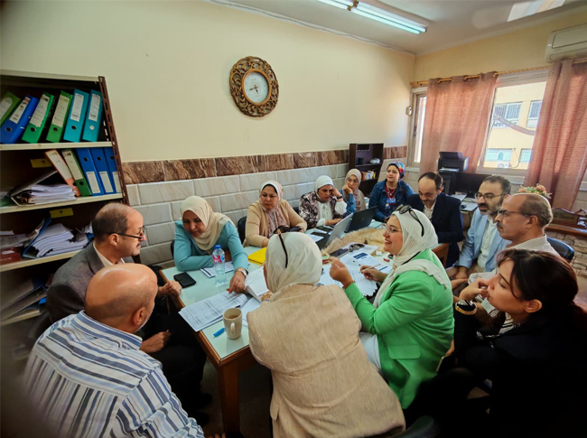 مركز ضمان الجودة بمدينة الثقافة والعلوم يتابع أعمال الجودة بالمعهد المصري العالي للسياحة والفنادق بمصر الجديدة