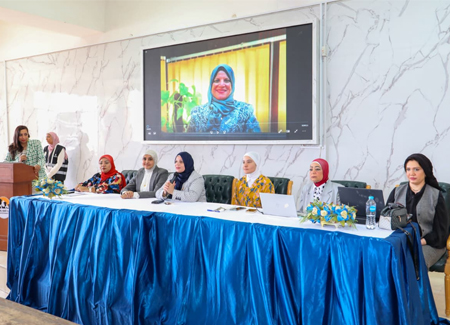 يوم مليء بالتوعية والدعم… صور من ندوة "وعي وأمان للفتيات" بالمعهد العالي للخدمة الاجتماعية