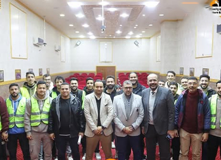 اتم الطلاب  برنامج التدريب الهندسي المكثف