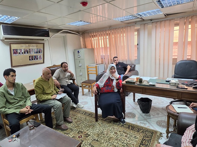 انعقاد اجتماع المجلس الأكاديمي بالمعهد العالي لتكنولوجيا البصريات استعدادًا للعام الدراسي الجديد