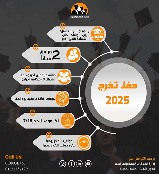 حفل تخرج 2025