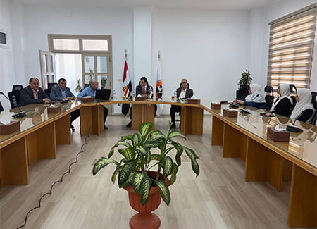 متابعة تطوير العملية التعليمية بالمعهد العالي لعلوم الحاسب ونظم المعلومات