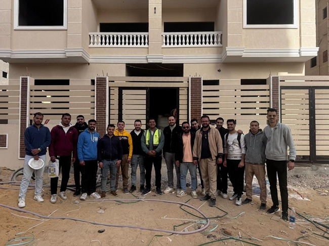 المعهد العالي للهندسة ينظم برنامج تدريب هندسي ميداني لطلاب قسم هندسة التشييد والبناء 