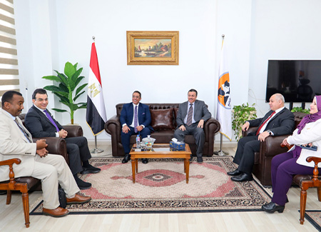 لجنة معادلة البكالوريوس بالخدمة الاجتماعية تزور المعهد العالي للخدمة الاجتماعية