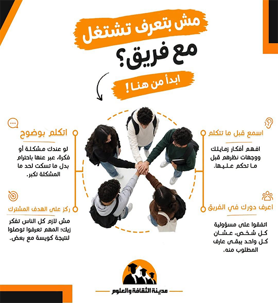 مش بتعرف تشتغل مع  فريق؟ ابدا من هنا 