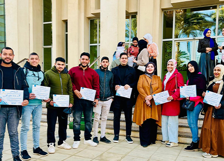 مشاركه الطلاب في فعاليات النسخة الأولى من برنامج «ركائز الوعي