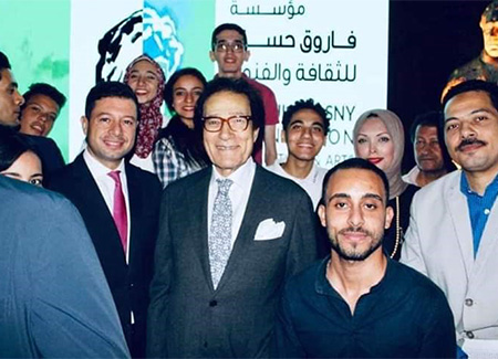 إعلام يشارك في حفل تدشين مؤسسة فاروق حسني للثقافة والفنون