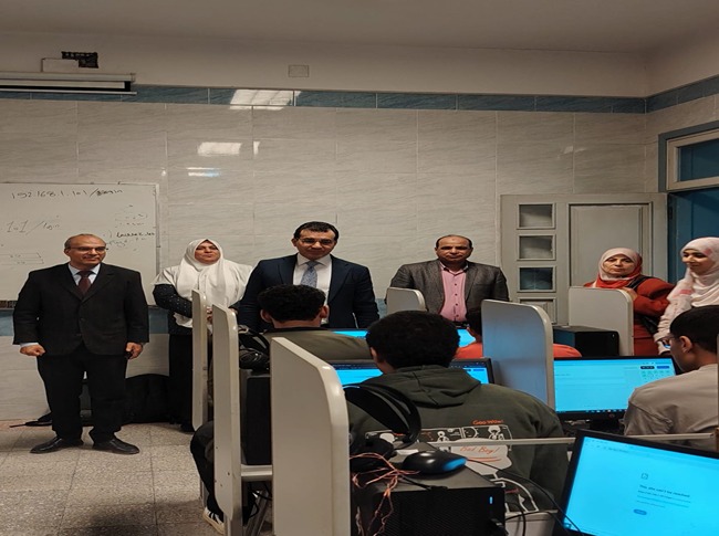تطبيق منظومة الاختبارات الإلكترونية بمعهد علوم الحاسب بمدينة الثقافة والعلوم يعزز التحول الرقمي