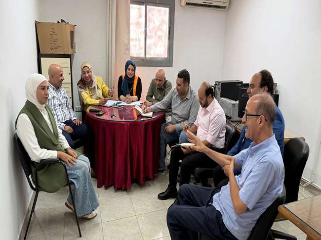 استعدادًا للتقدم للاعتماد.. اجتماع مركز ضمان الجودة مع وحدة الجودة بالمعهد العالي لتكنولوجيا البصريات