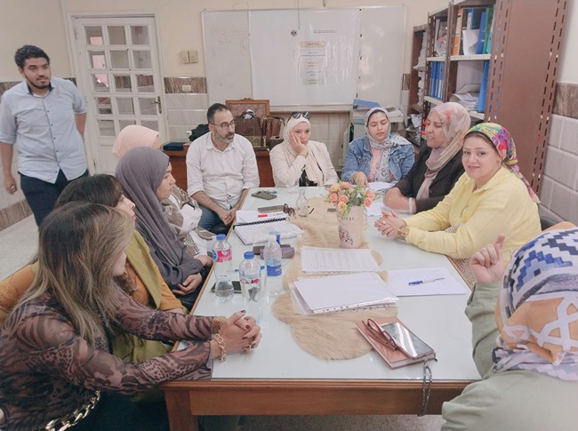 وحدة الجودة بالمعهد المصري العالي للسياحة والفنادق تعقد اجتماعها الشهري لمتابعة أعمال الجودة