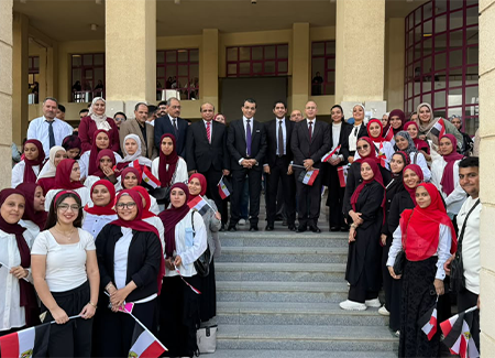 المعهد العالي للعلوم الإدارية يحتفي بذكرى انتصارات أكتوبر المجيدة