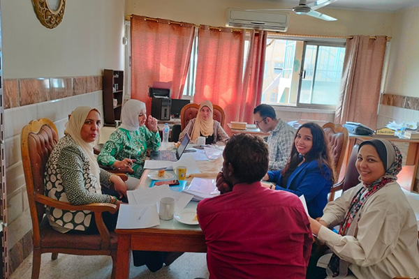 عمل ورشة عمل لمراجعة الخطة الاستراتيجية