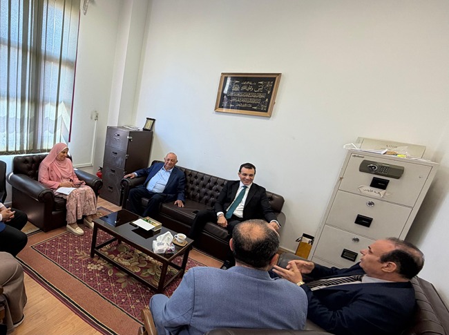 زيارة لجنة تقييم المعاهد العليا الخاصة للمعهد العالي للعلوم الإدارية للعام الجامعي 2025–2026