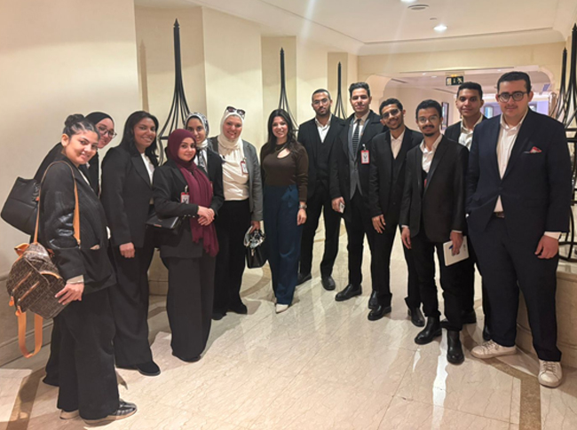زيارة ميدانية لطلاب قسم إدارة الضيافة إلى فندق JW Marriott لتعزيز المهارات العملية وربط الدراسة بسوق العمل