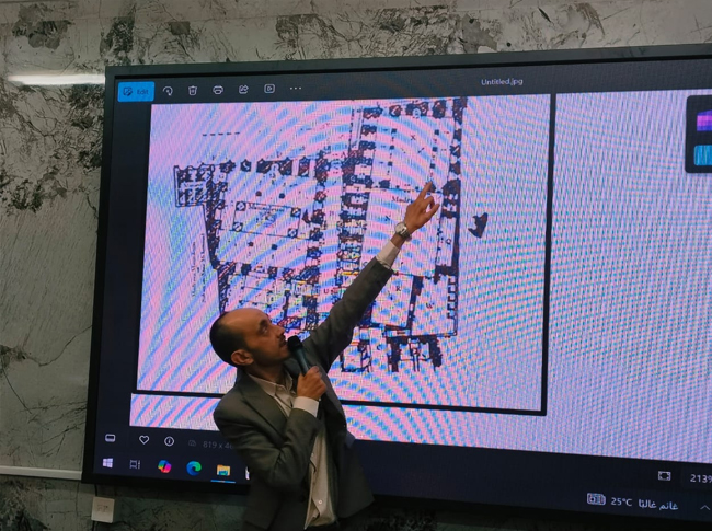 تفاعل مميز لطلاب شعبة الإرشاد السياحي في محاضرة د. تامر النجار