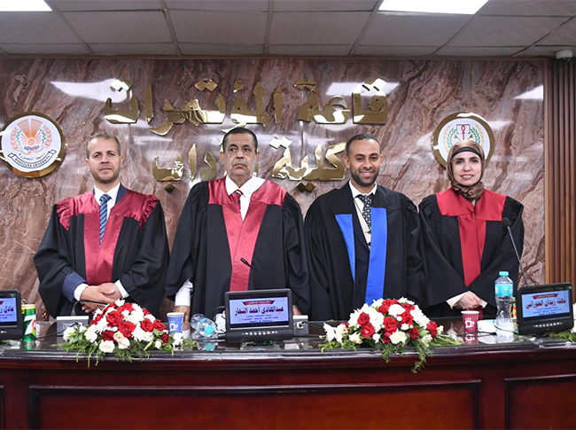 إنجاز أكاديمي جديد.. أحمد خالد الشربيني يحصد الدكتوراه مع مرتبة الشرف الأولى من جامعة المنصورة